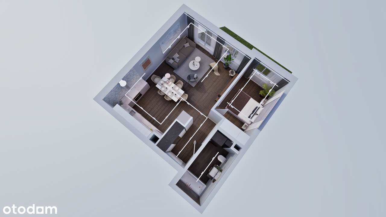 Enklawa D2 II etap!  2-pokojowe Atrakcyjna cena - Pełny obrazek: 2/16