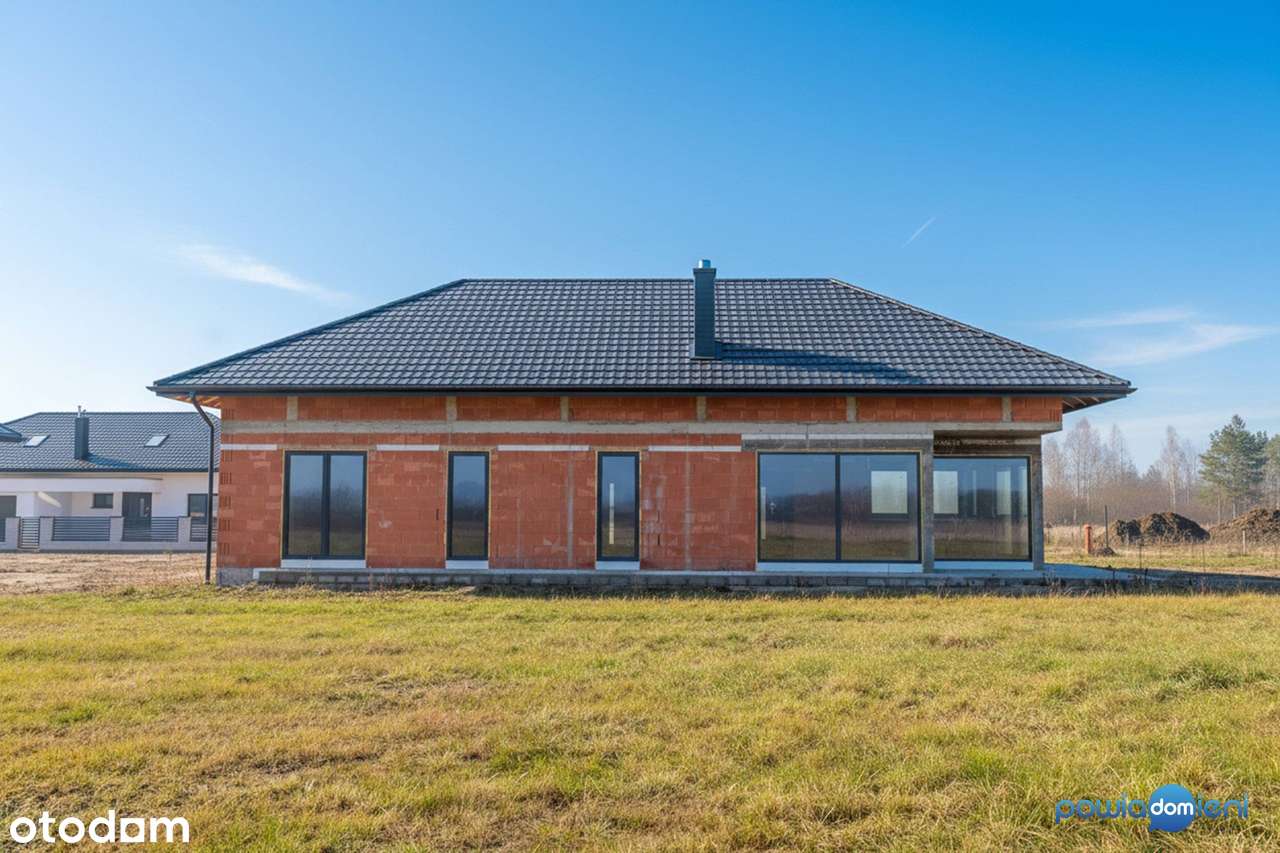 Nowy dom w stanie surowym z MOŻLIWOŚCIĄ WYKOŃCZENIA – Malęczyn-8