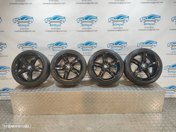 JANTES ORIGINAIS BMW PACK M STYLE 208 208M 18 POLEGADAS 7.5J ET49 8J ET49 5X120 BMW SERIE 1 E87 E88 E81 E82 F20 F21 - 1