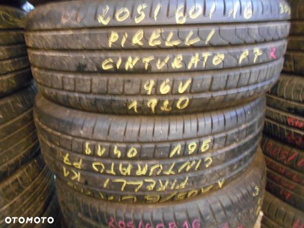 Opony 205/60r16 pirelli cinturato p7 7mm lato para - 1