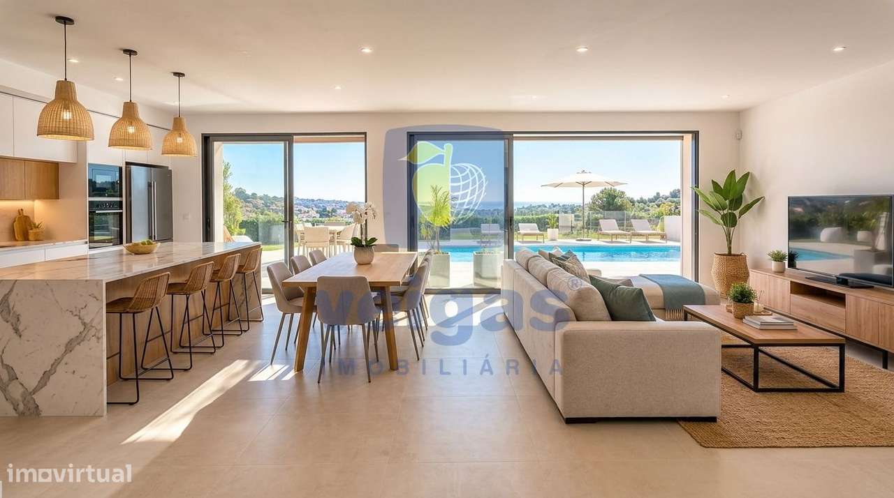 Moradia Nova T4 com Piscina Aquecida, Terraço Panorâmico e Sistema VMC-5