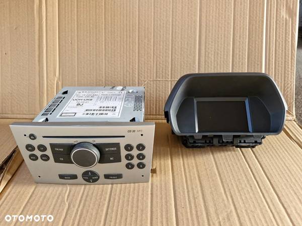 Radio CD30 Opel Meriva A duży wyświetlacz PIN - 1