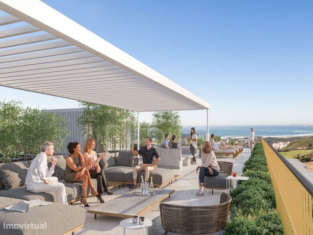 Apartamento T2 com varanda e estacionamento na Caparica - Grande imagem: 5/24