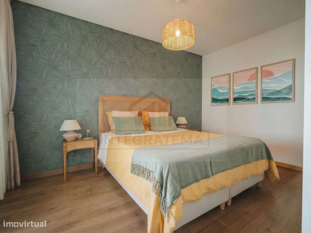 Apartamento T2 com rooftop e estacionamento - Mar à Vista-8