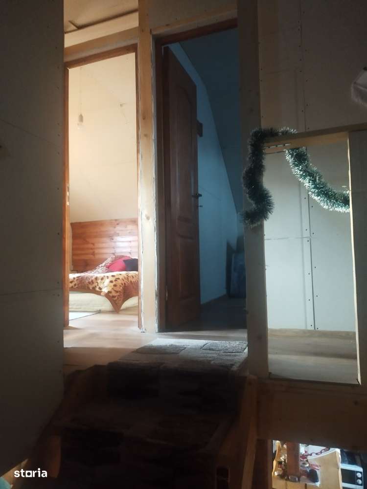 Cabana lemn cu 1000 mp teren MĂRIȘEL zonă de cabane-13