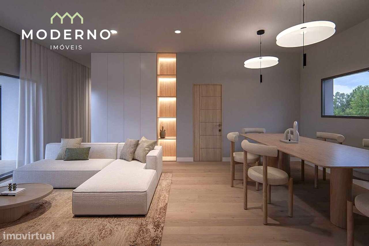 Moradia Térrea T4 com piscina (nova, em construção)-17