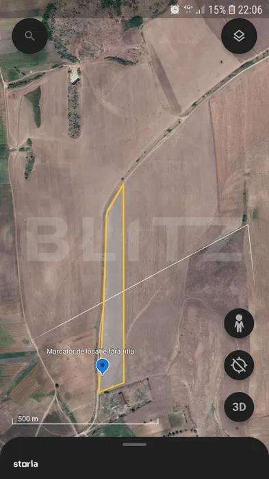 Teren de 4.5ha pretabil pentru panouri fotovoltaice, Dobrovat - Imagine principală: 2/5