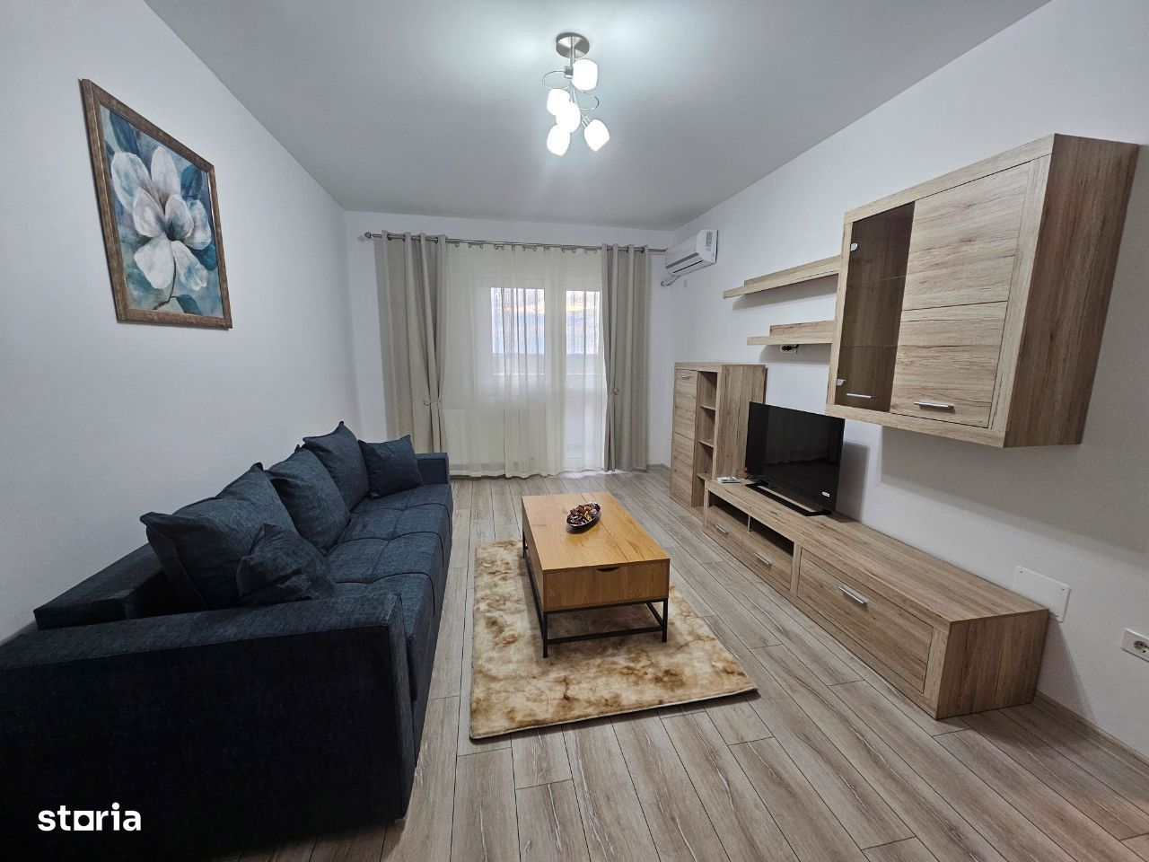 Apartament 2 camere,mobilat si utilat modern, prima inchiriere, etaj 7