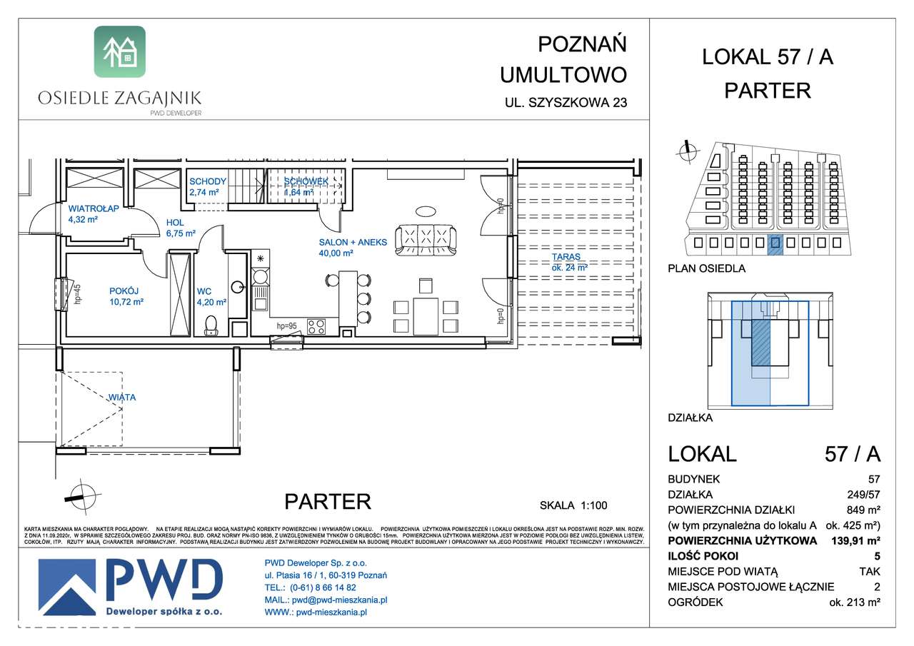 Osiedle Zagajnik (domy) | 5-pok. | A57/A - Pełny obrazek: 2/10