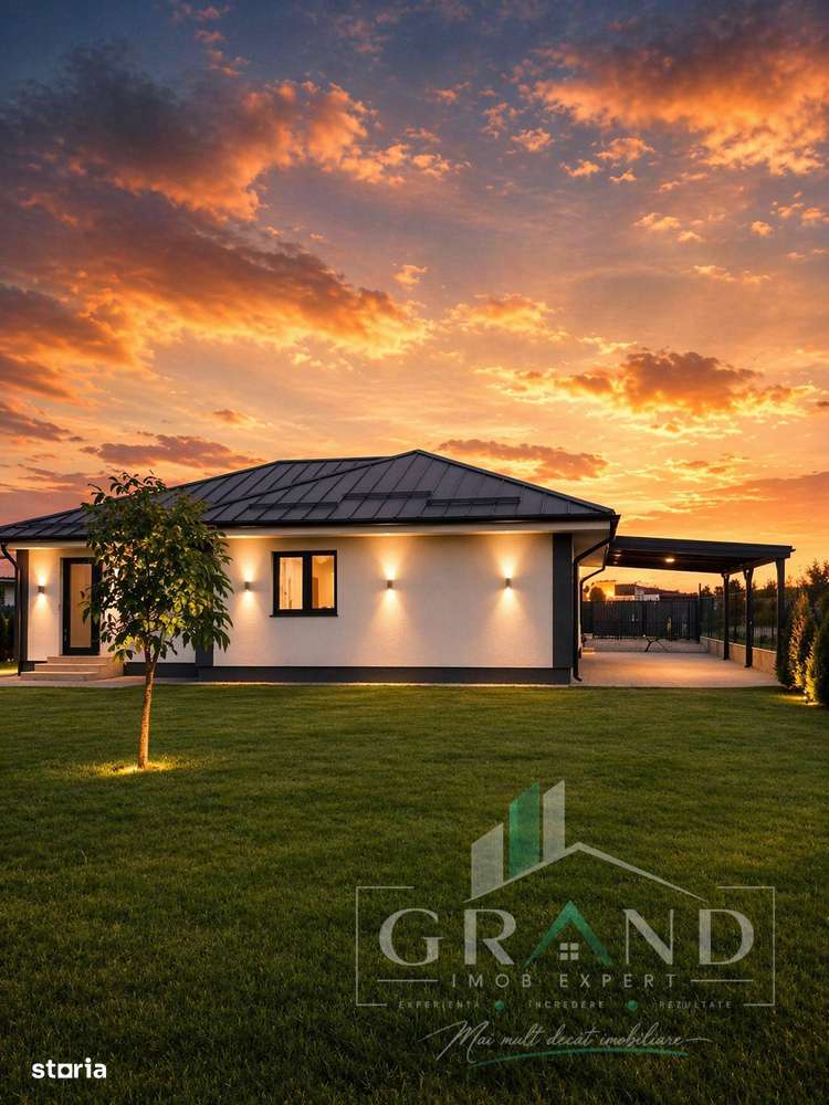 CASA MODERNA DE VANZARE IN TURENI | 147 MP | TEREN 805 MP | UTILITATI