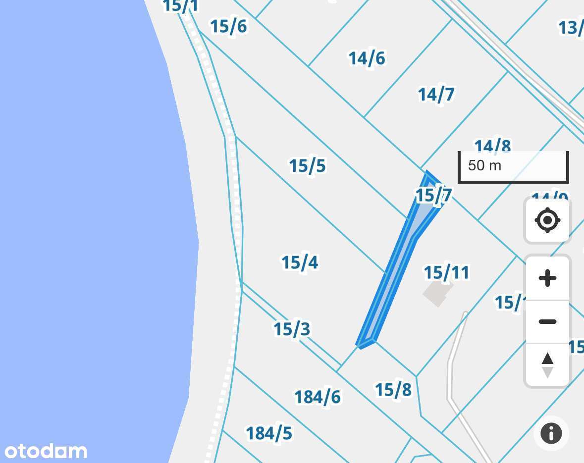 Urocza działka nad jeziorem - Pełny obrazek: 2/12