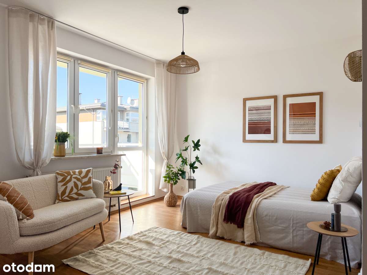 Przytulna kawalerka 34m², cicha okolica, zamknięte osiedle, Piaseczno - Pełny obrazek: 5/20