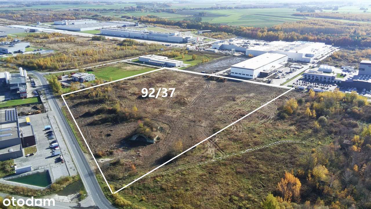 Na Sprzedaż Uzbrojony Grunt 5 Ha pod Aktywność Gospodarczą Blisko A4-3