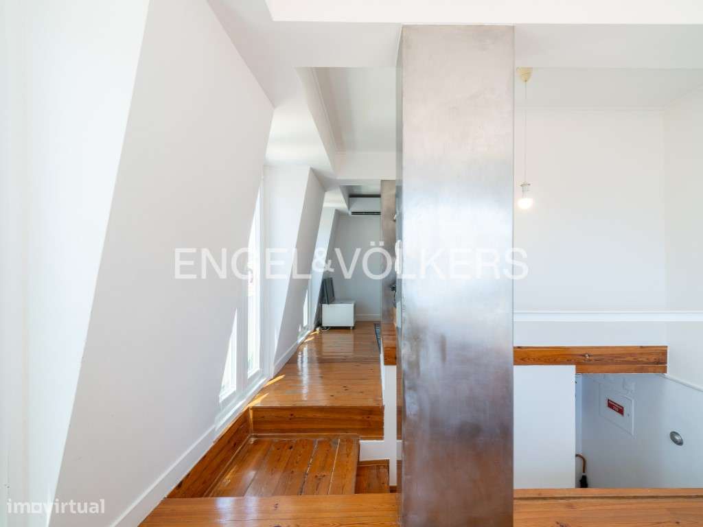 Apartamento T1 com Terraço Privativo na Avenida da Liberdade-6