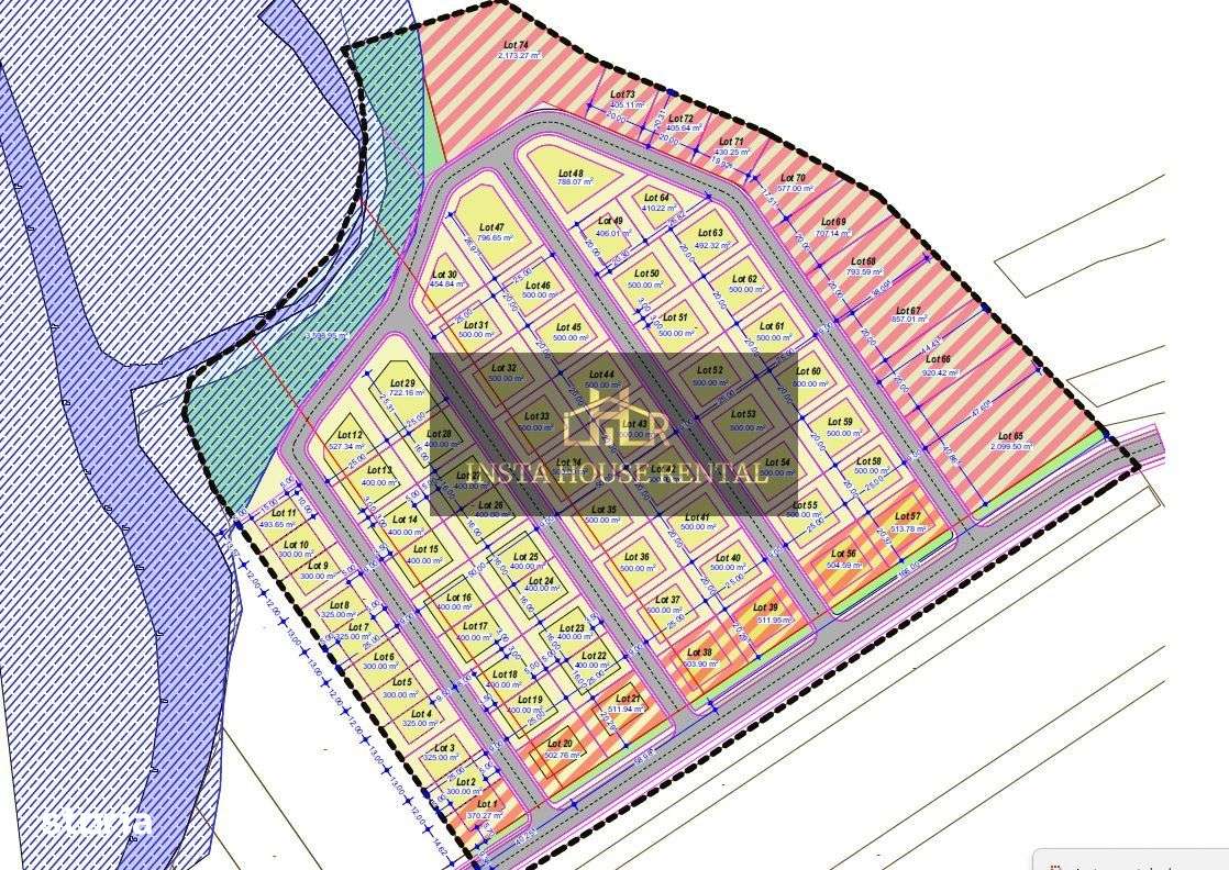 Teren Intravilan 1000mp / PUZ Aprobat / Constructie Mixta-2