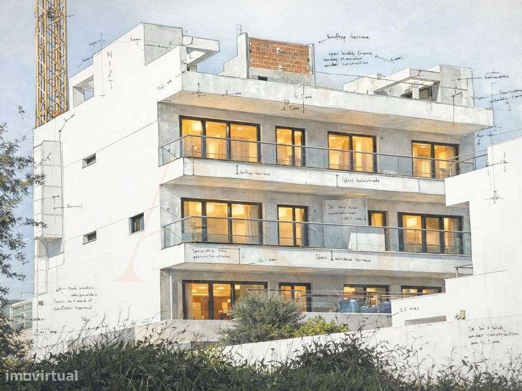Apartamento T2 rés-do-chão com piscina e jardim privativos em Tavira-15
