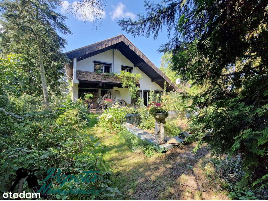 Oryginalna willa nieopodal lasu, spora działka, możliwość podziału! - Pełny obrazek: 5/20