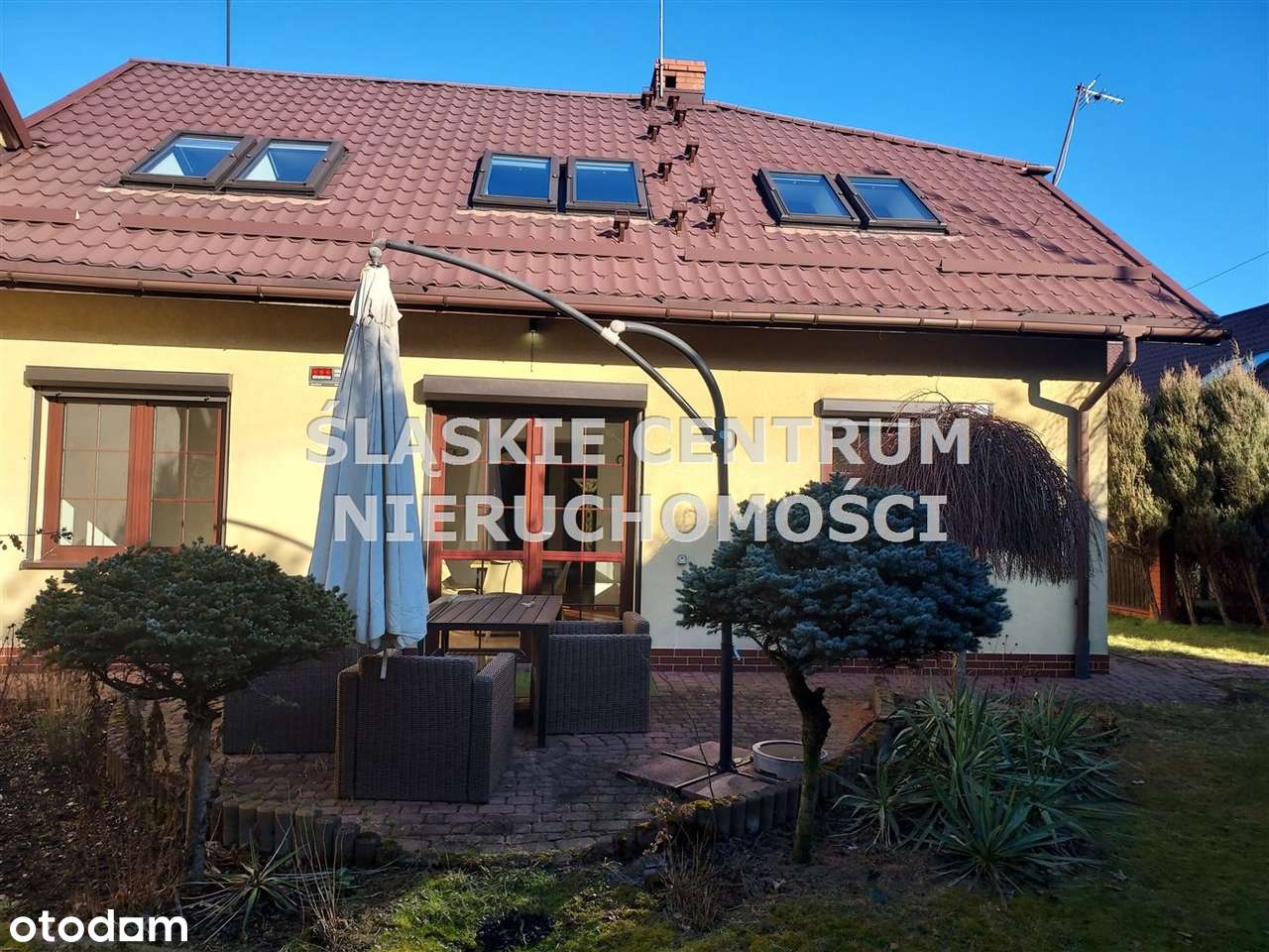Dom z pięknym ogrodem Mysłowice Morgi Wańkowicza-0