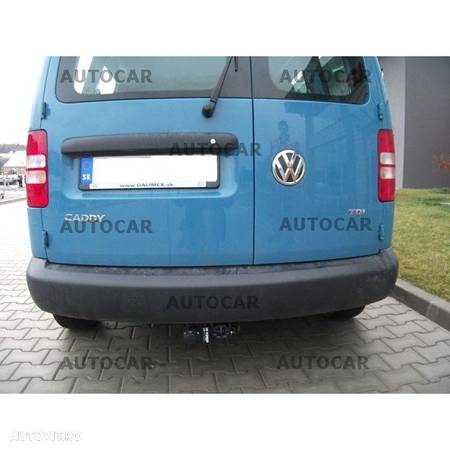 Carlig de remorcare pentru VOLKSWAGEN CADDY - Pick Up, (2 KA, 2 KB),Maxi,4x4 - sistem demontabil automat cu clema - din 2004 - 4