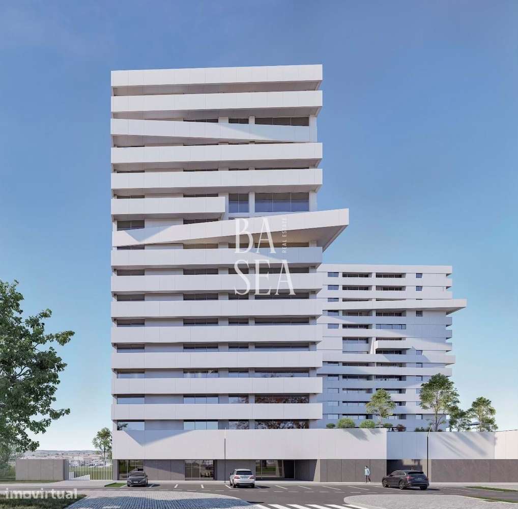 Apartamento T1 novo em condomínio com piscina em Ramalde Porto-6