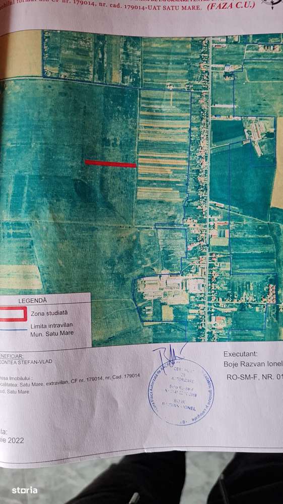 Teren 5.755 mp, poziție excelentă– Str. Lucian Blaga, Satu Mare-1