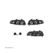 Set faruri tuning AUDI A4 (B5), 11.1994-12.1998, stanga+dreapta, cu lumina parcare fibra optica;tip bec H1+H1; manual/electric; negru, transparent; fara motor; - 1