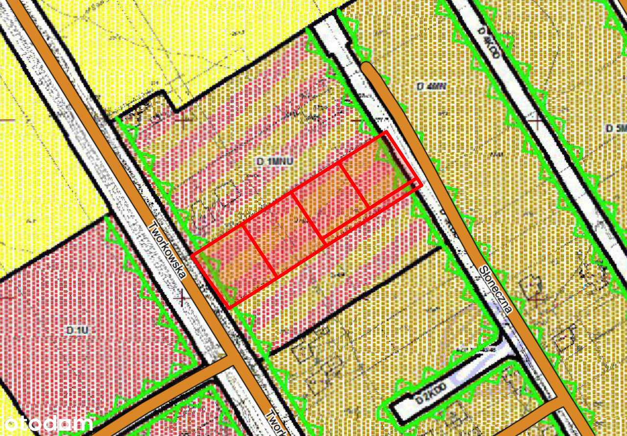 Dla inwestora! 4 działki budowlane, domy z usługami-łączna pow. 4717m2-6