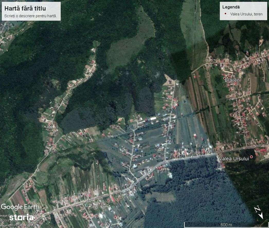 vand teren Valea Ursului, Bascov, pozitie superba - Imagine principală: 1/5