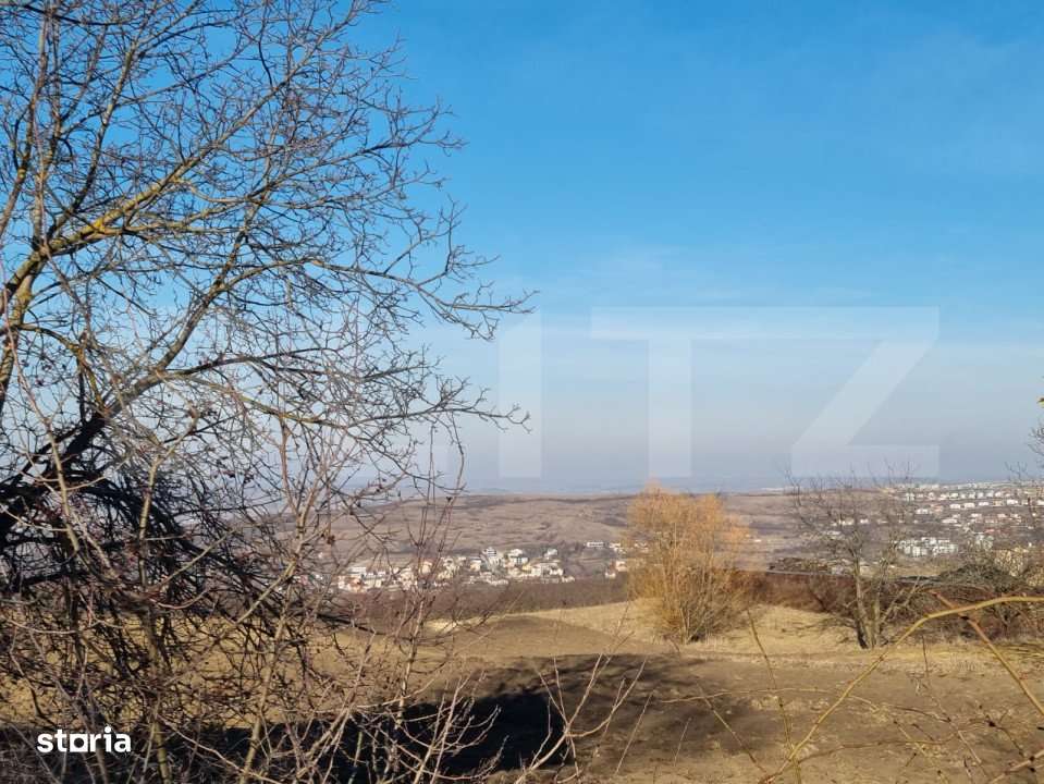 Oportunitate ! Teren intravilan, 1000 mp, zona Borhanci, panorama  ! - Imagine principală: 4/4