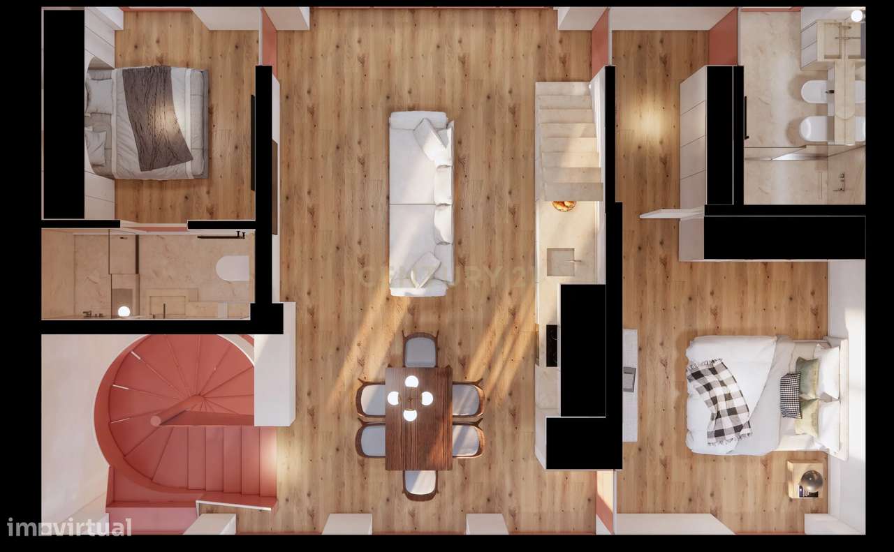 Apartamento Duplex T3+1 Belém, Lisboa-21