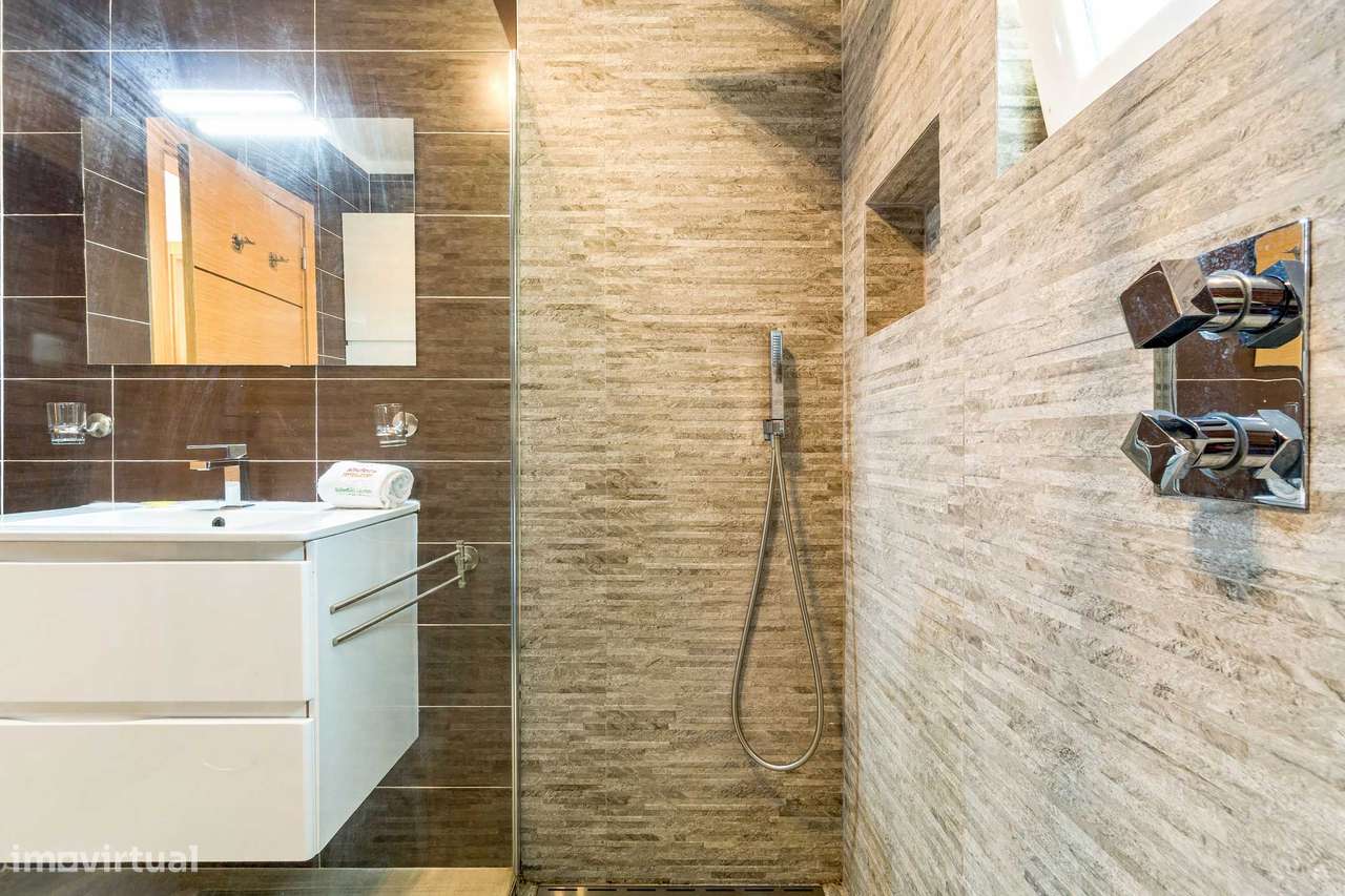 Apartamento térreo T2 na Galé-17