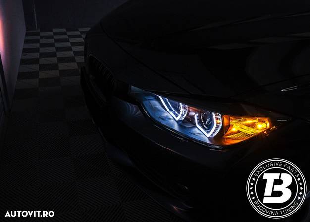 Faruri LED Angel Eyes compatibile cu BMW Seria 3 F30 F31 - 12