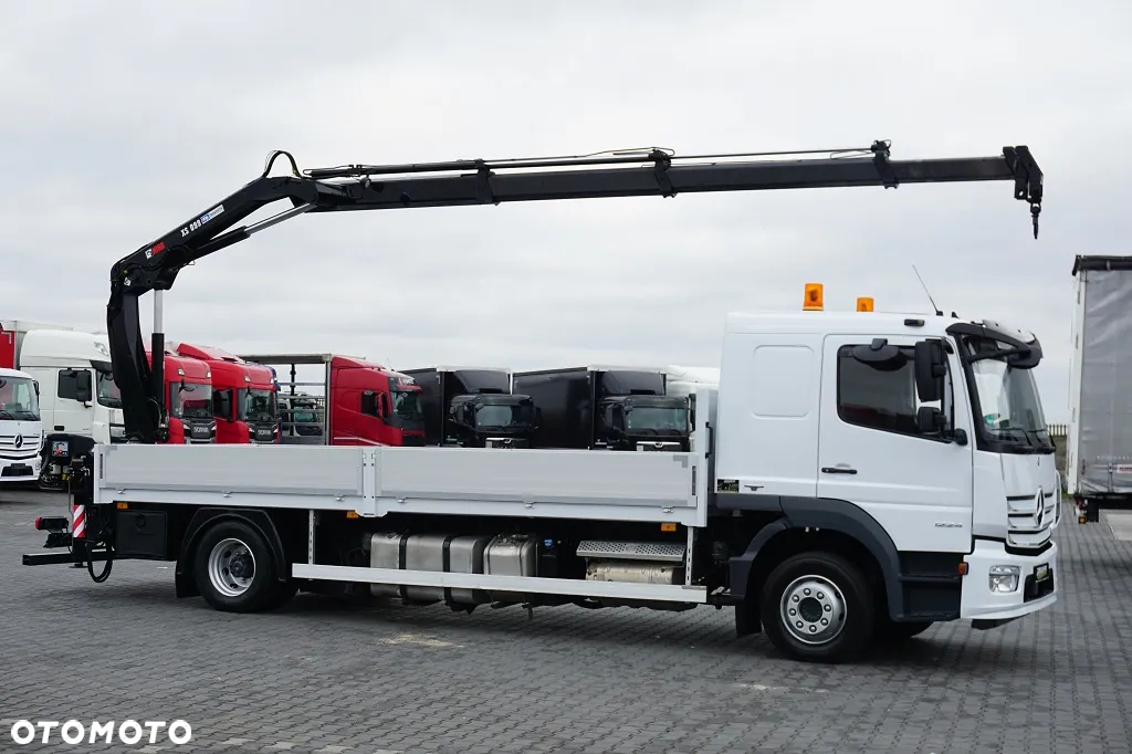 Mercedes-Benz ATEGO / 1224 / ACC / SKRZYNIOWY + HDS / HIAB 099 B - 3 DUO - 4