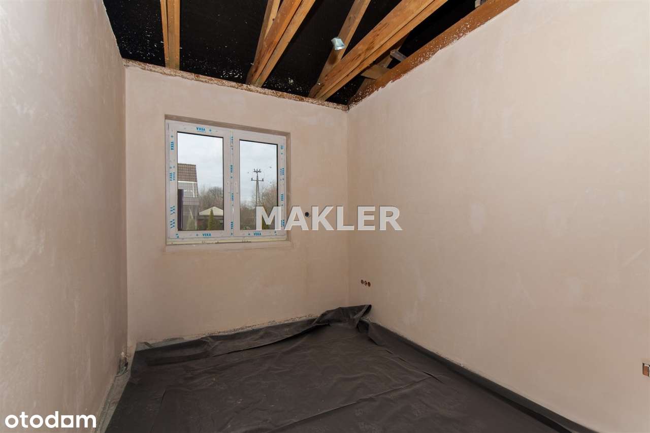 Dom-110m2- działka- 1030m2 -stan surowy,otwarty - Pełny obrazek: 5/15