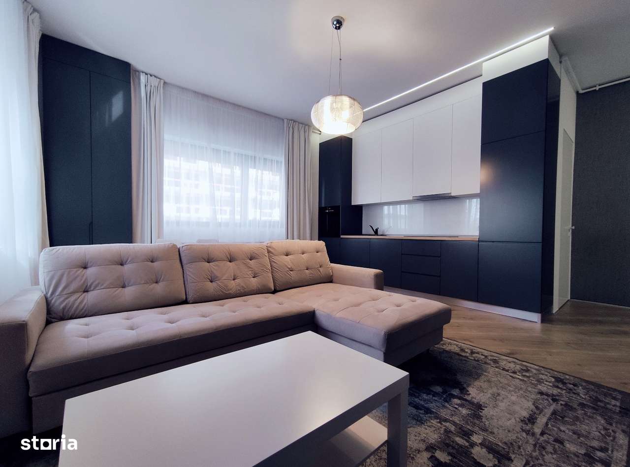 4City North| 3 camere mobilat utilat cu parcare inclusa si boxa|Pipera-3