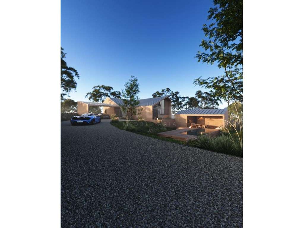 Terreno com projeto aprovado e licença de construção em Vila Nova d...-1