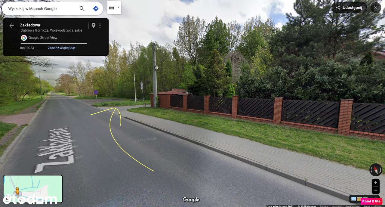 Działka budowlana Dąbrowa Górnicza ul.Parkowa Pogoria III-1