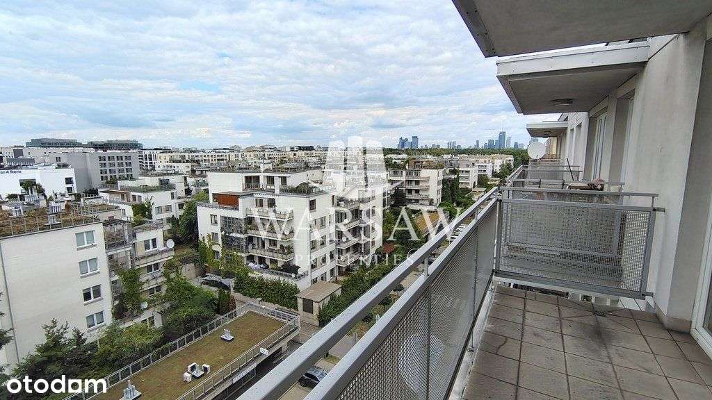 2 osobne pokoje, Marina Mokotów, balkon, 7 piętro-3