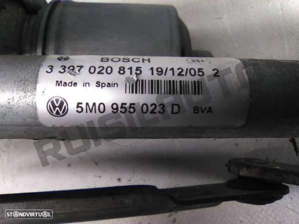 Sistema /motor Limpa Para Brisas 5m095_5023d Vw Golf V (1k1) 1. - 3