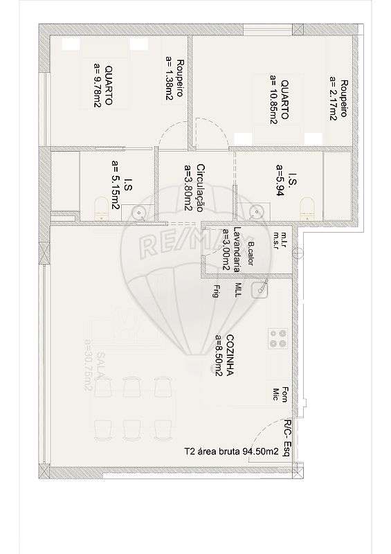 Apartamento T2 para venda-23