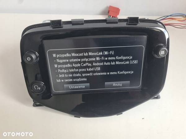 RADIO CITROEN TOYOTA AYGO 107 citroen C1 ANDROID AUTO NAWIGACJA PL - 6