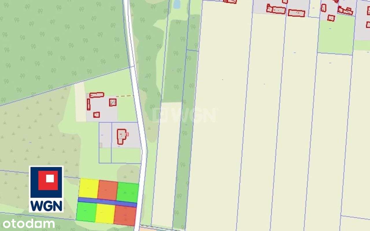 Działka, 900 m², Kodrąb-13