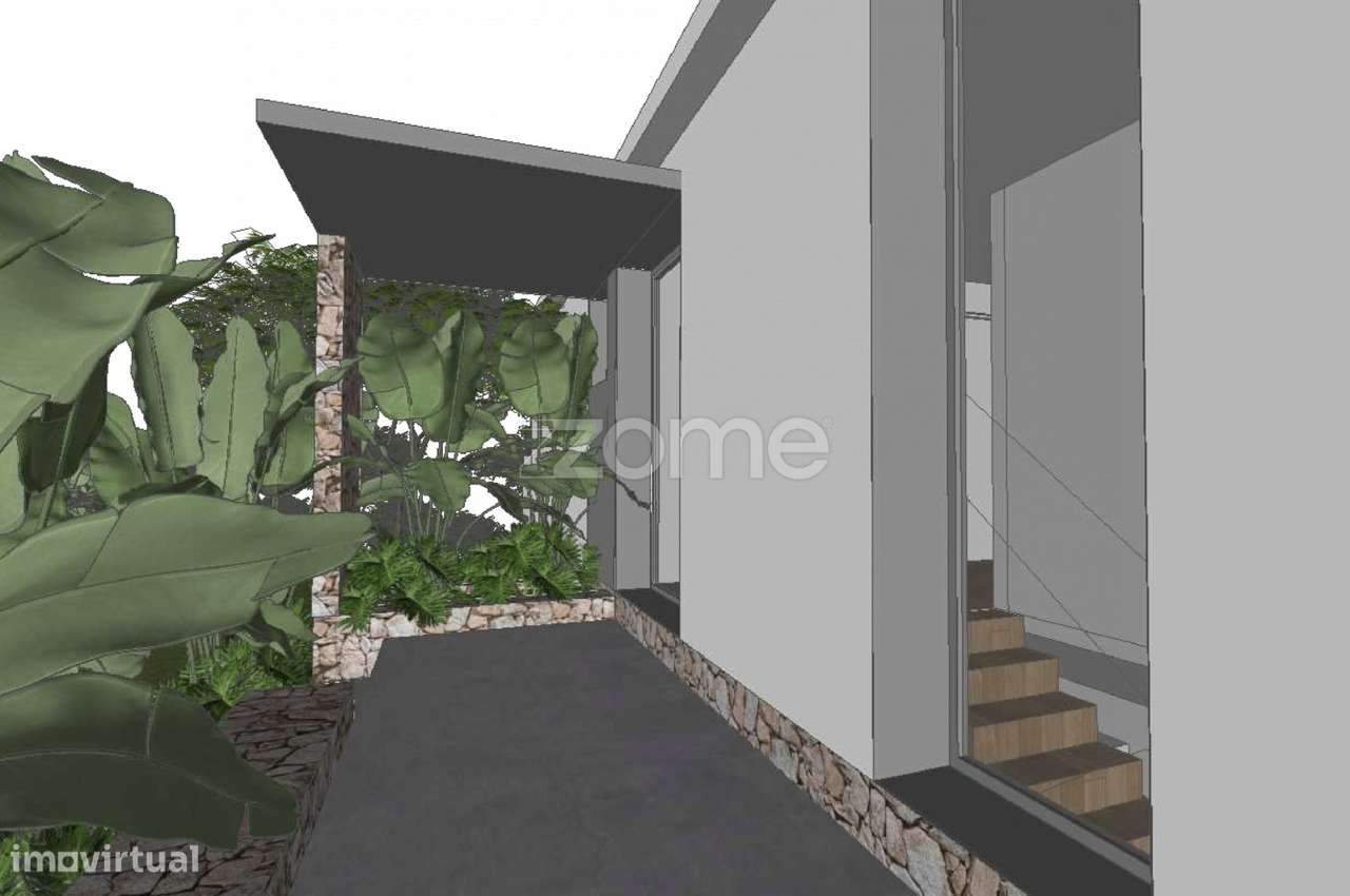 Moradia T3 com projeto aprovado, a1500m do Rio Douro - Valbom Gondomar-9