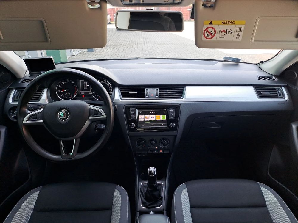 SKODA RAPID Hak Kamera 6 biegów 1,2TSI 110 KM Salon PL 1 właściciel VAT23%