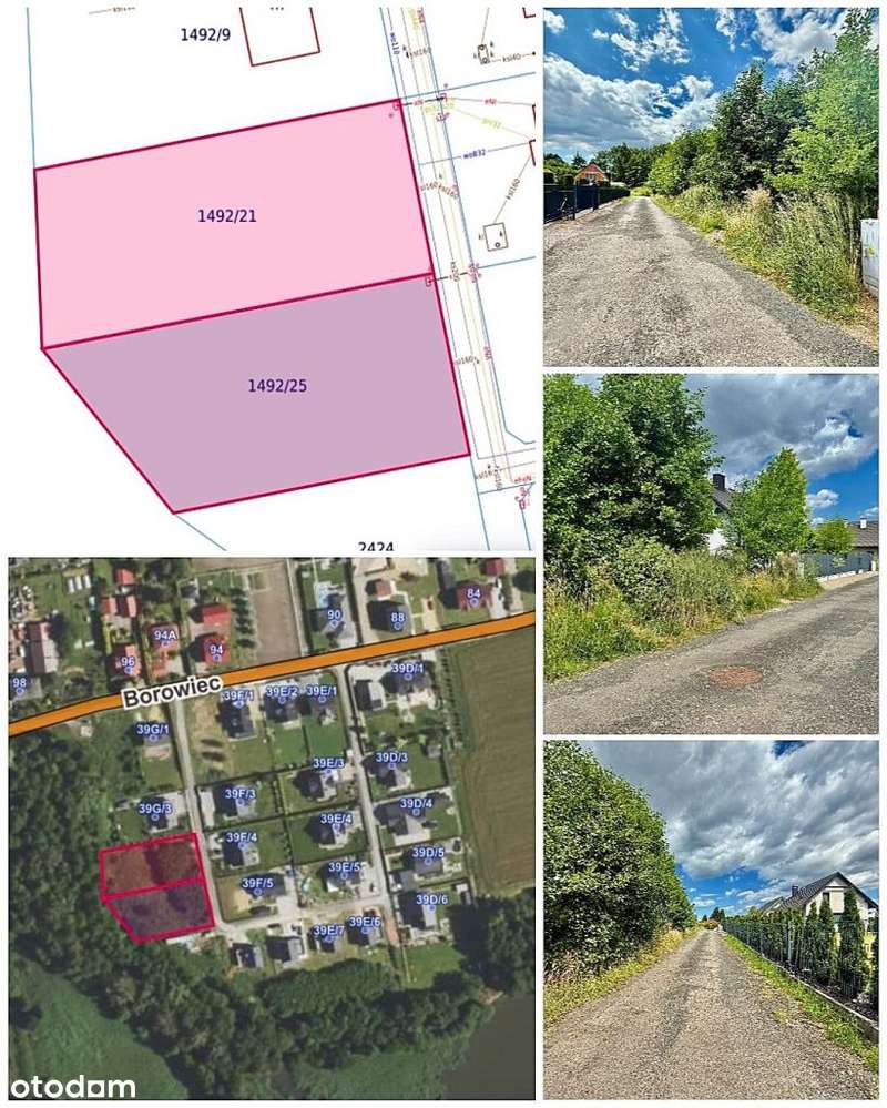 Oświęcim Zaborze Borowiec | działki na sprzedaż-0