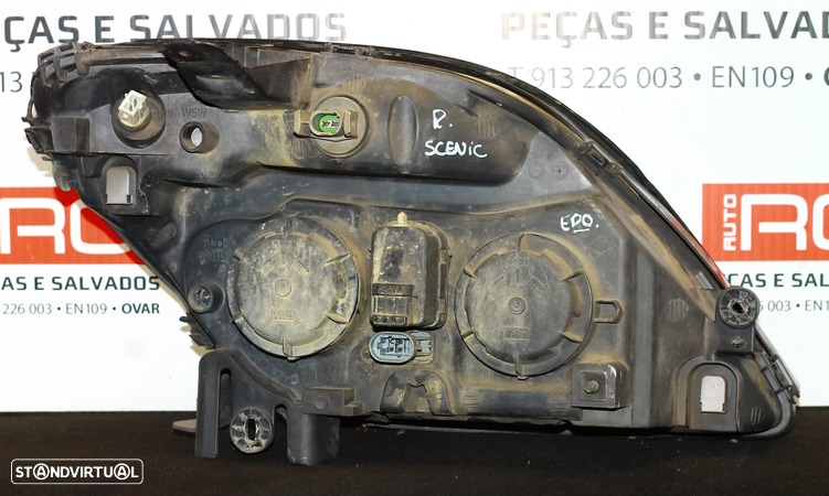 FAROL ESQUERDO RENAULT SCENIC - 3