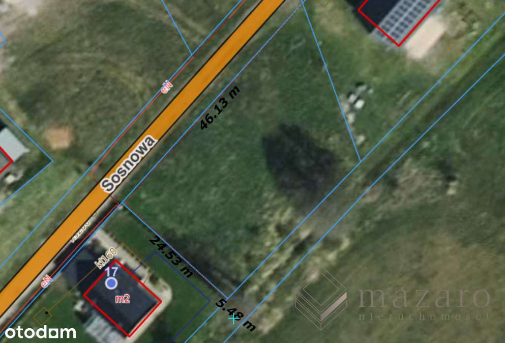 Prądocin mpzp, pełne media 1013 m2 - Pełny obrazek: 5/6