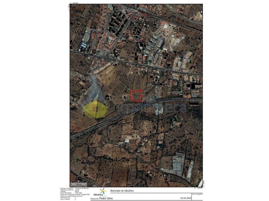 Albufeira, Ferreiras! Terreno plano, com possibilidade futura de co... - Grande imagem: 3/6