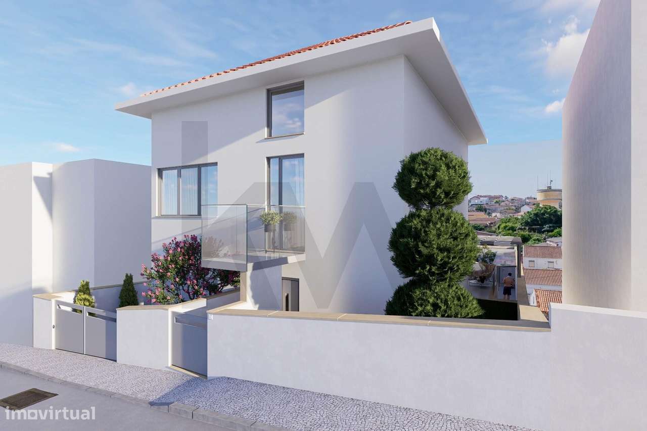 Moradia por Concluir com Garagem e Piscina — Projeto Moderno e Versáti - Grande imagem: 4/41