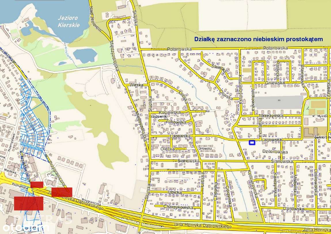 Smochowice – Łagowska, atr. Działka 1253 m2-1